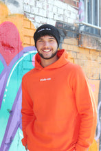 Lade das Bild in den Galerie-Viewer, Hoodie homme "Foda-se" Orange