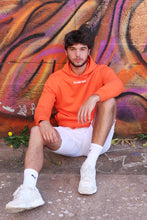 Lade das Bild in den Galerie-Viewer, Hoodie homme "Foda-se" Orange