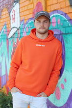Lade das Bild in den Galerie-Viewer, Hoodie homme "Foda-se" Orange