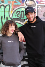 Charger l'image dans la galerie, Hoodie femme "Foda-se" anthracite