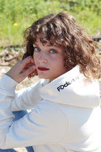 Lade das Bild in den Galerie-Viewer, Hoodie femme "Foda-se" crème