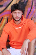 Lade das Bild in den Galerie-Viewer, Hoodie homme "Foda-se" Orange