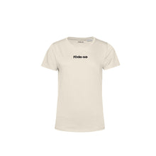 Lade das Bild in den Galerie-Viewer, T-shirt femme "Foda-se" crème